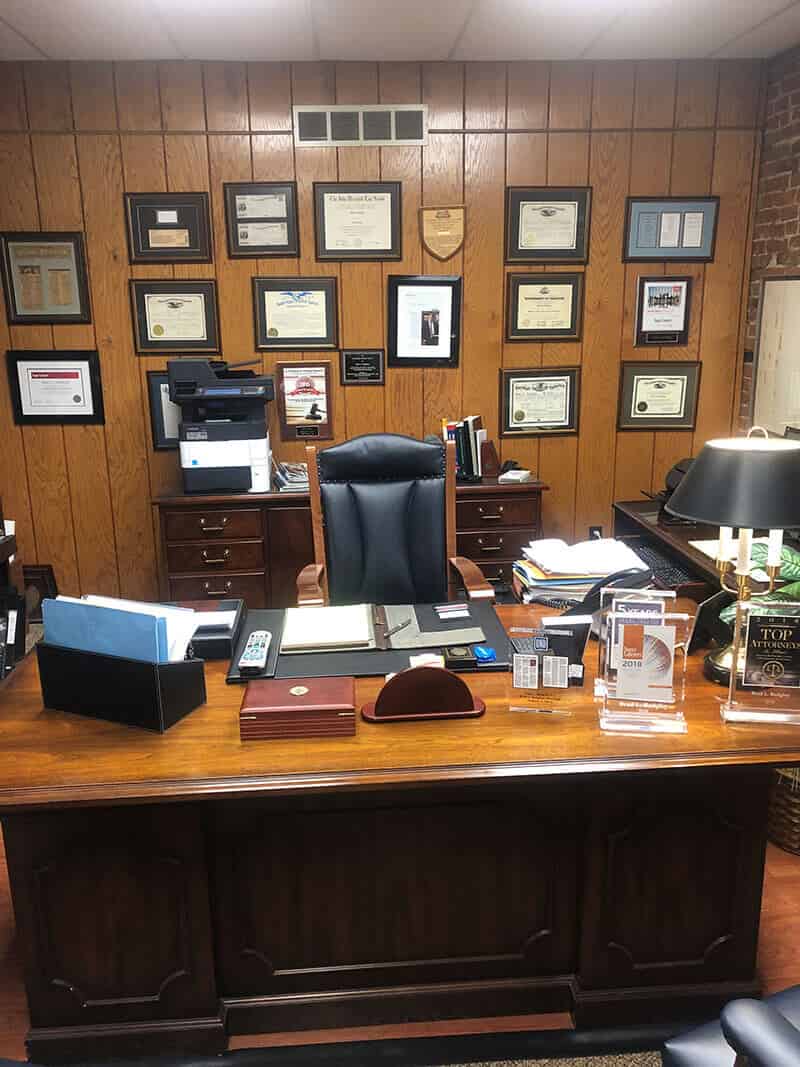 Interior of The Office at Brad L. Badgley, P.C. Attorney at Law