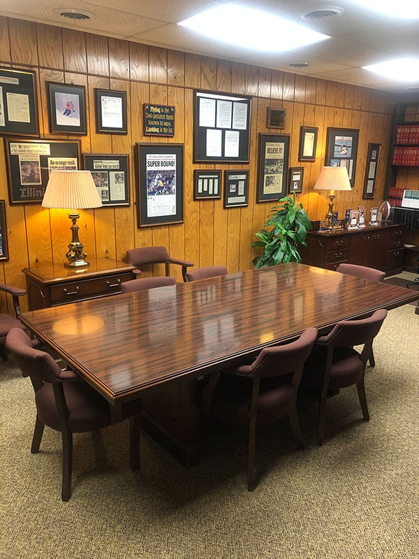 Interior of The Office at Brad L. Badgley, P.C. Attorney at Law