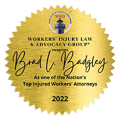 WILG | Workers' Injury Law & Advocacy Group Recognizes Brad L. Badgley | 2022